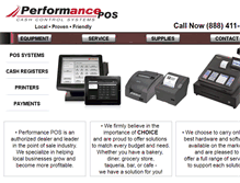 Tablet Screenshot of performancepos.com